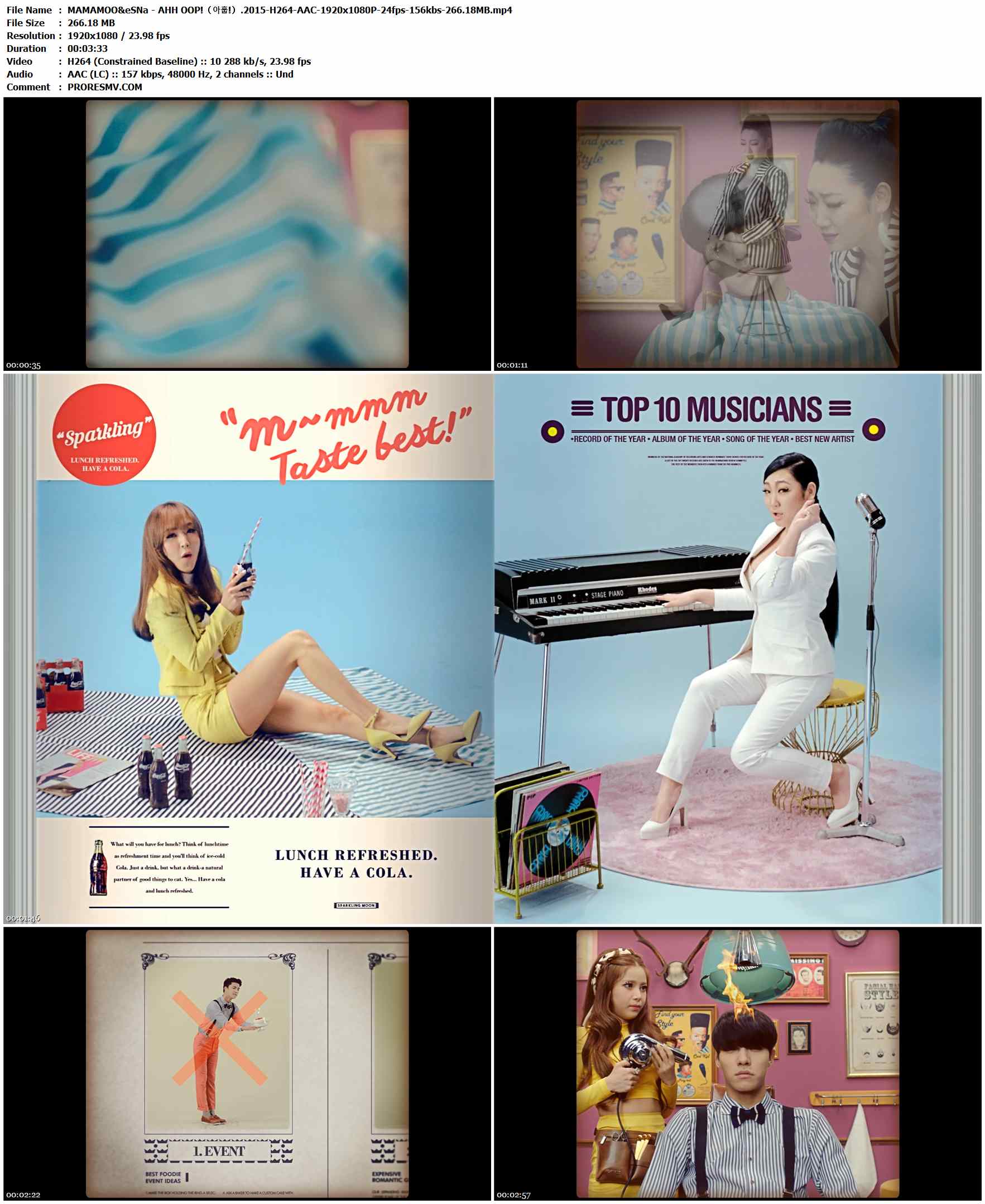 MAMAMOO&eSNa - AHH OOP!（아훕!）.2015-H264-AAC-1920x1080P-24fps-156kbs-266.18MB官方MV_高清MV
